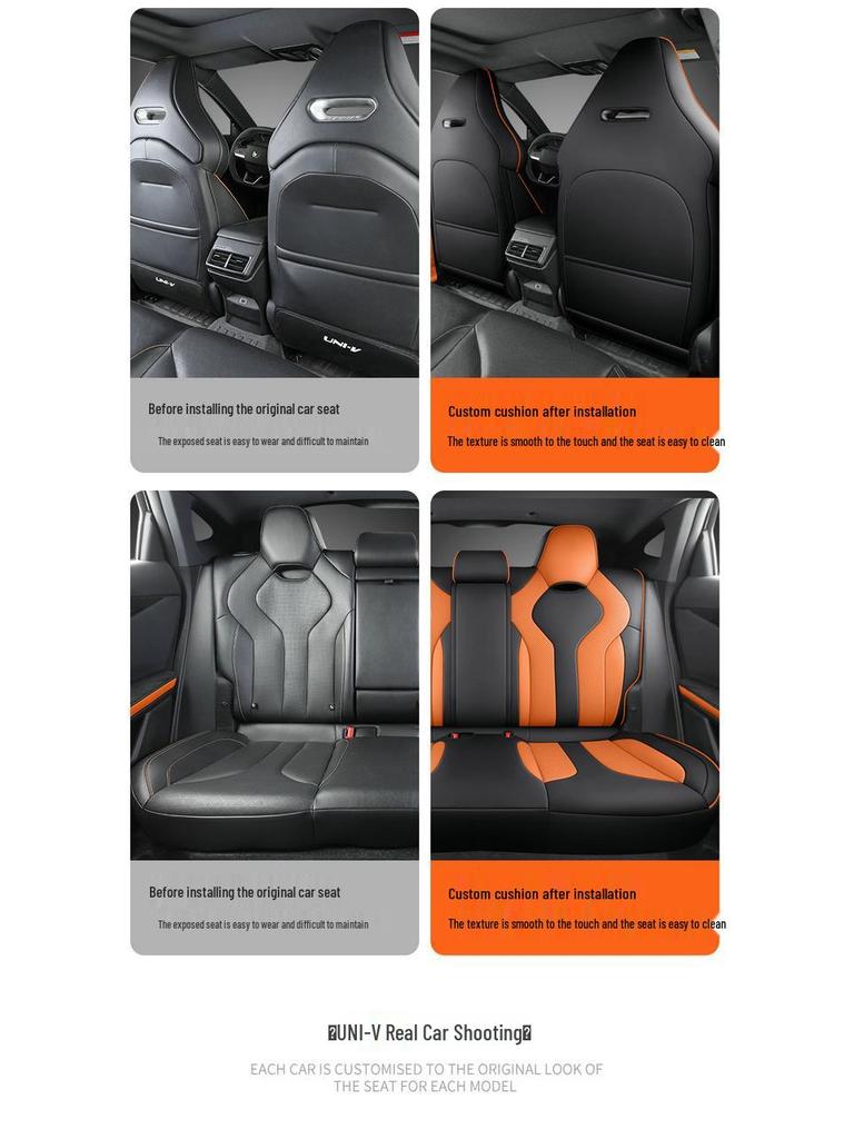 Fully Enclosed, Breathable Seat Covers for 2022-25 Changan Univ - Perforated Summer Car Cushions