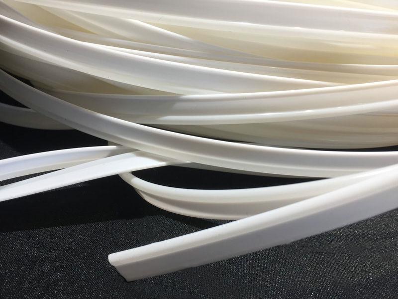 Dia.3mm T-type Invisible Skirt Side Glow Fiber Optic Cable DIY w/Skirt Fin Car Pickup light RGB lighting Decor Milk/Transparent