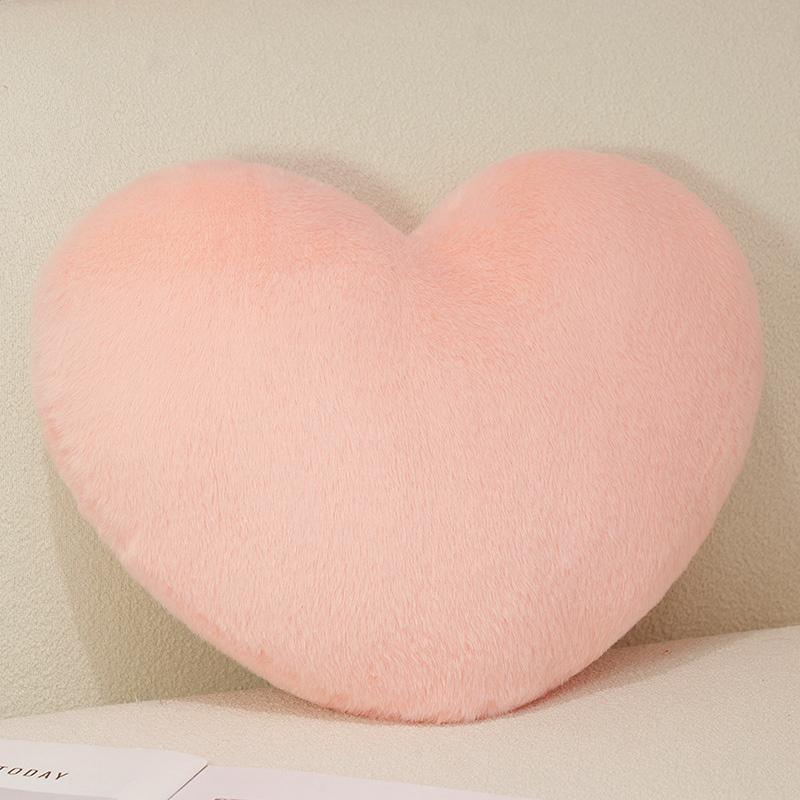 10/36CM Simulation Heart Shaped Plush Throw Pillow Soft Sofa Cushion Stuffed Plushie Toys Cute Small Pendant Valentine's Gifts