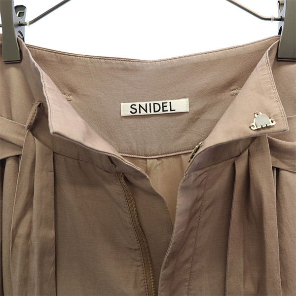 SNIDEL SWFP211143 High waist tuck Pants pink Women Used