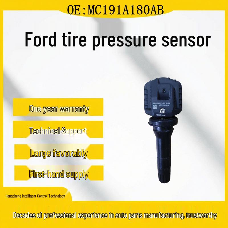 

The MC191A180AB is a tire pressure sensor for Jiangling Ford Ranger, compatible with 433MHz tire monitoring systems. Rubber
