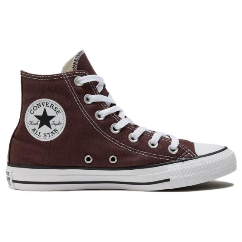 Converse All Star Comfortable and Versatile High Top Espadrilles Unisex Brown