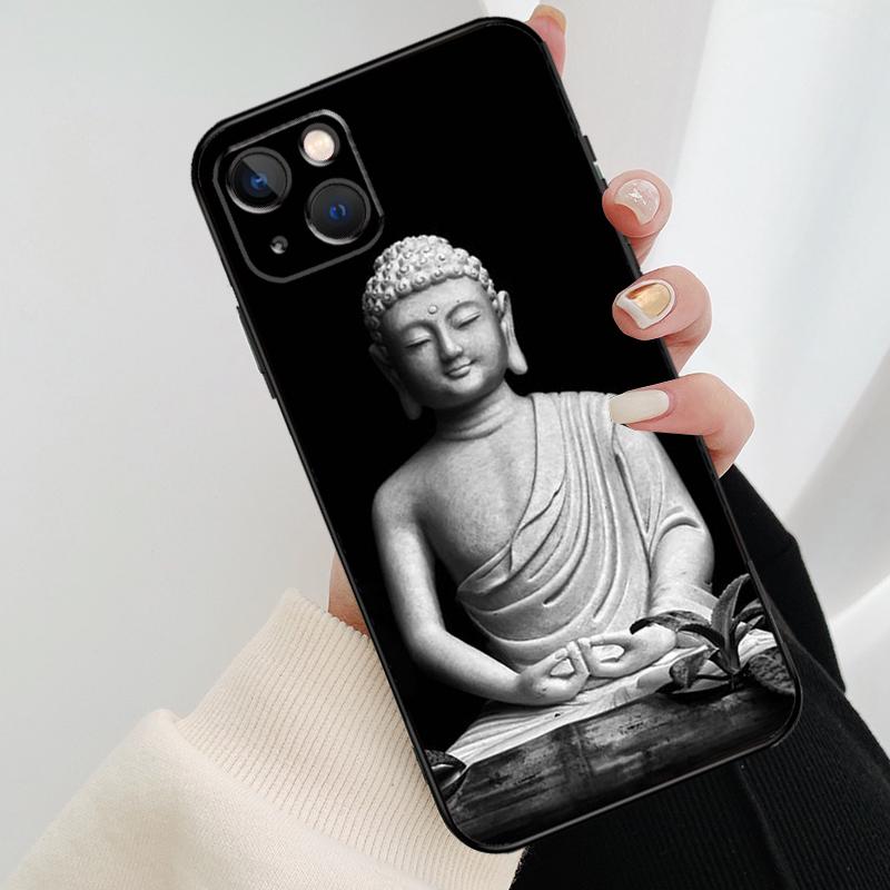 Gautama Buddha Phone Case For iPhone 17 Pro Max 14 13 12 11 15 16 Pro Max mini 15 16 Plus 16e 17 Air Cover