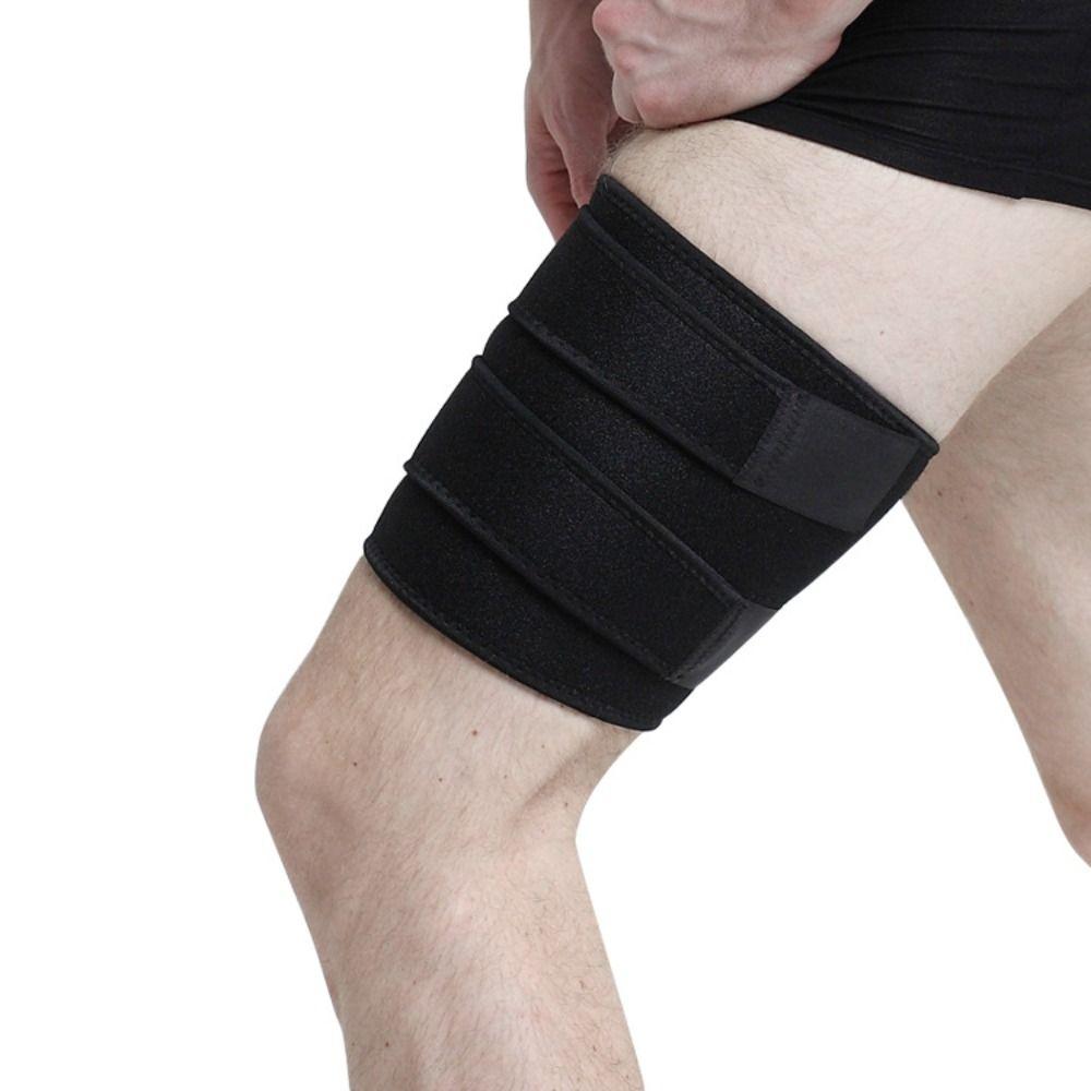 Compression Leg Guards Breathable Upper Leg Sleeves Anti-Chafing Thigh Support  Men Women
