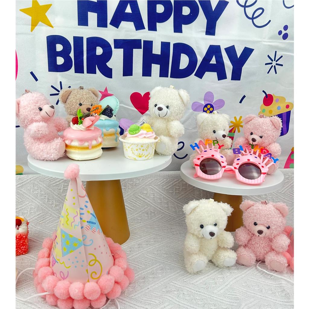 Mini Pluszowe Misie Hurtowo, Małe Pluszowe Zwierzątko Zabawkowe, Miękkie Pluszowe Mini Misie na Baby Shower, Ukończenie Szkoły, Wesele, Imprezę Urodzinową