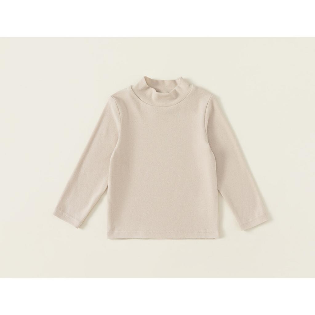 Children's Base Shirt for Spring and Autumn Styles, Long Sleeves and A Half High Collar Top, Children's Clothing, Baby's Multi-color Pullover Shirt