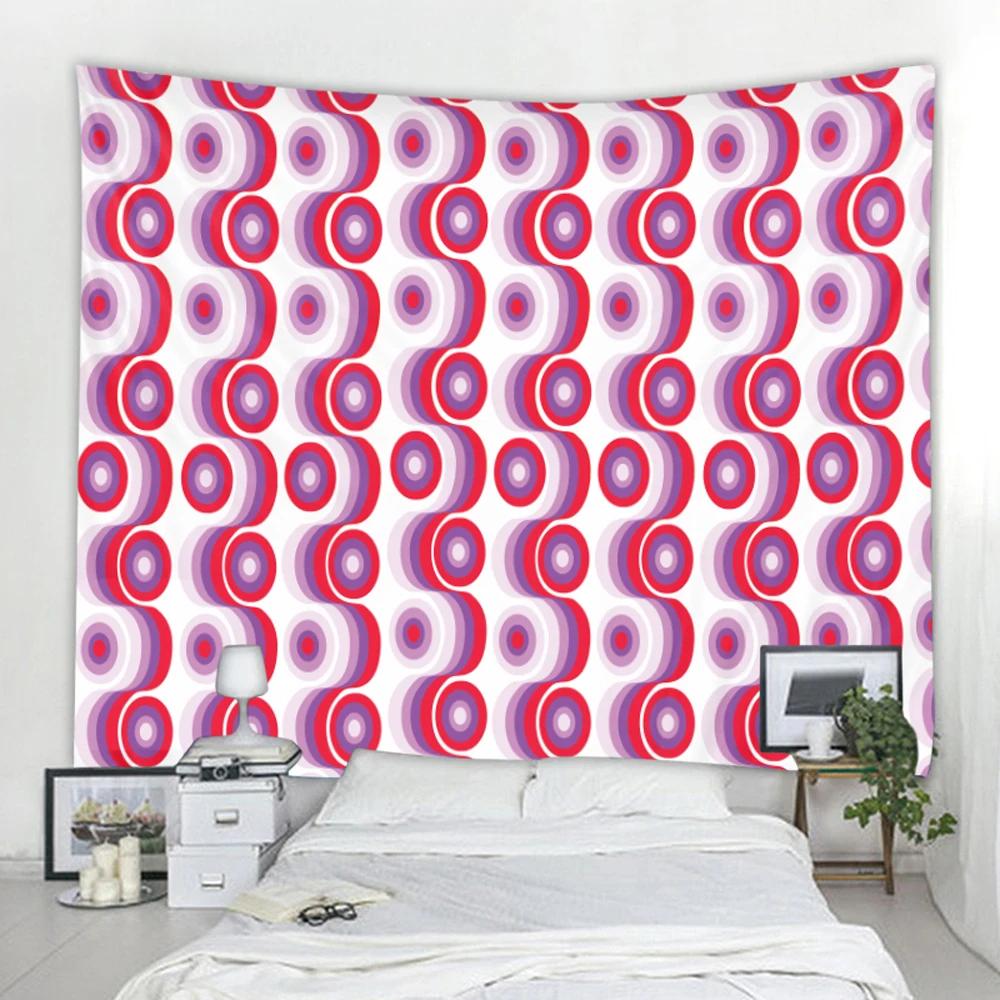 Tarot Hippie Yoga Mat Room Wall Beach Towel Sheet Mandala Psychedelic Scene Home Tapestry