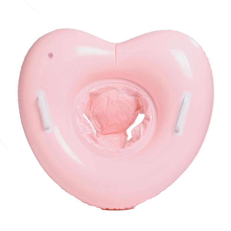 Inflatable Swimming Rings Trainer Waist Pool Float with Double Handle Baby Pool Float Pool Swim Training Aids for Kids