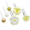 [JZOON] Hair Ornament [6 Colors Available] Tsumami-zaiku Flower - Perfect for Coming-of-Age Ceremony, Shichi-Go-San, Yukata, Hakama, Kimono,