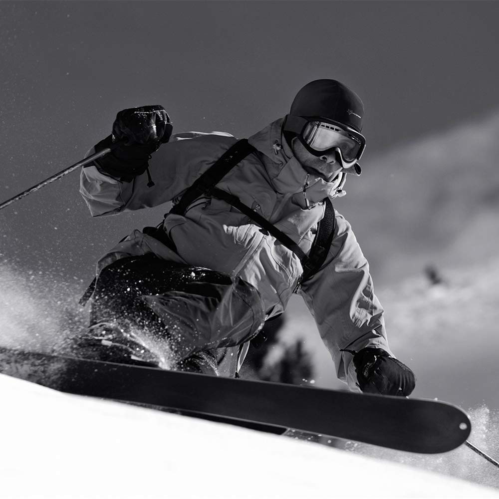 ROCKBROS Inner Cold Weather Helmet Walking Cycling Perfect for Motorcycle and Cap, Cap, Hat, Wear, Windproof, Fleece-Lined, Skiing, Running,