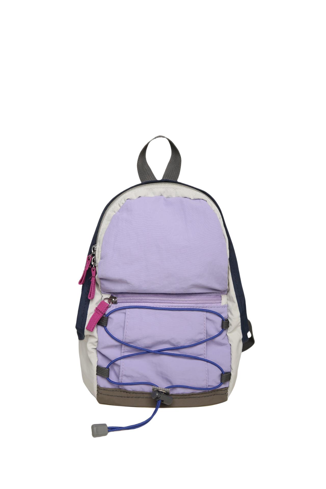 Korean version drawstring mini backpack Japanese small schoolbag women s leisure bag travel light backpack 19*12*28