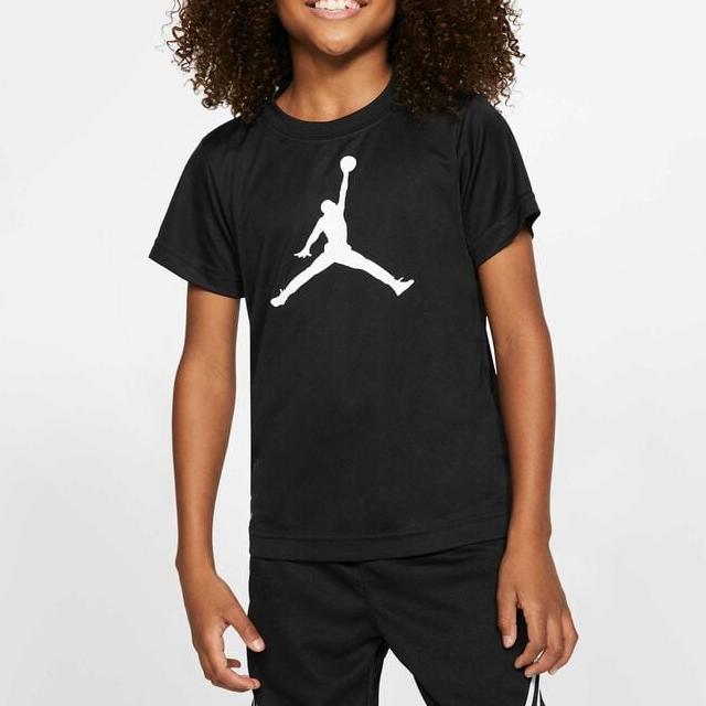 T-Shirt Jordan T Shirt Black Children Aged 3 7 Years Old