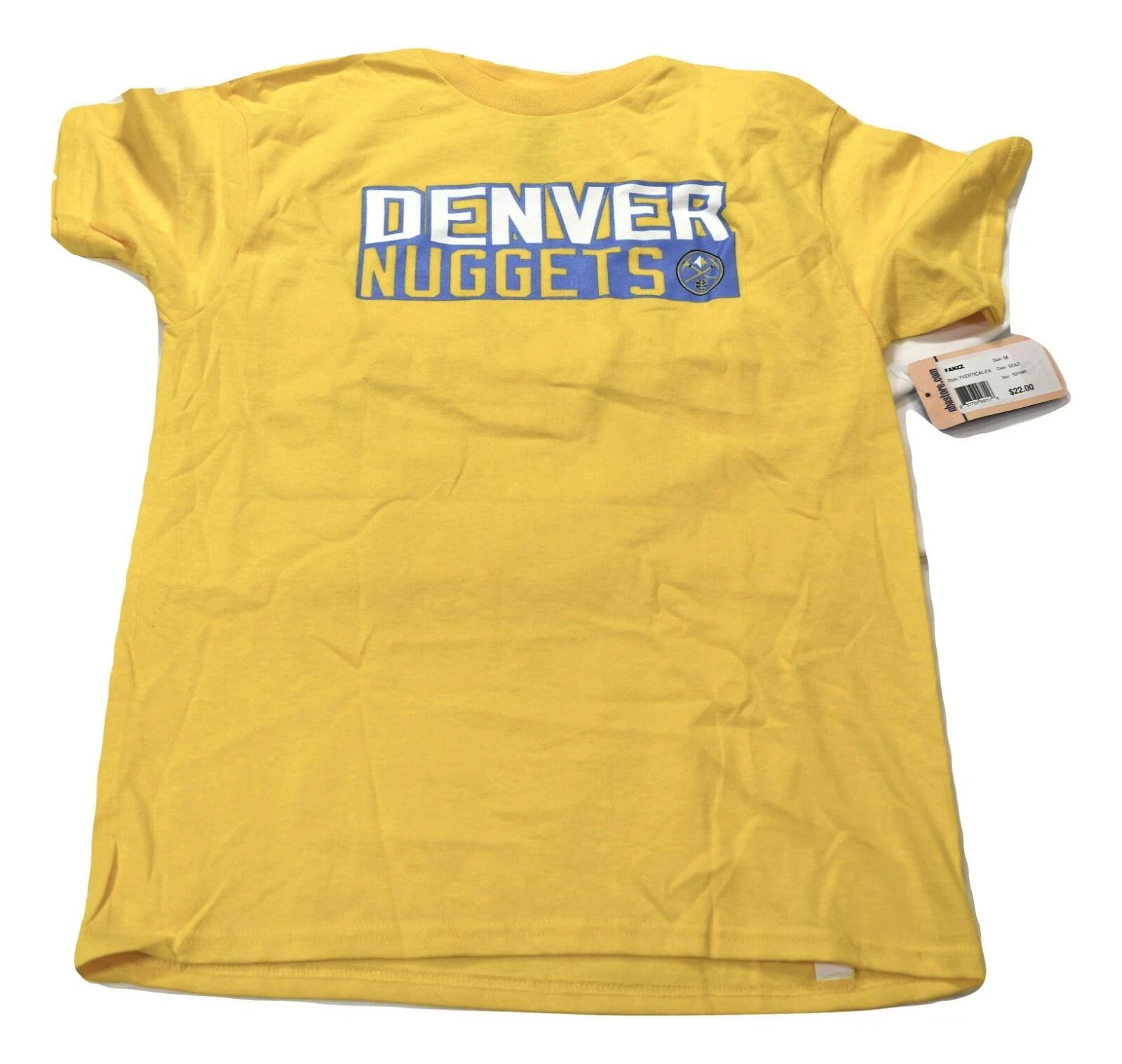 Majestic NBA Youth Boys Denver Nuggets Kenneth Faried Shirt NWT M, L, XL XL
