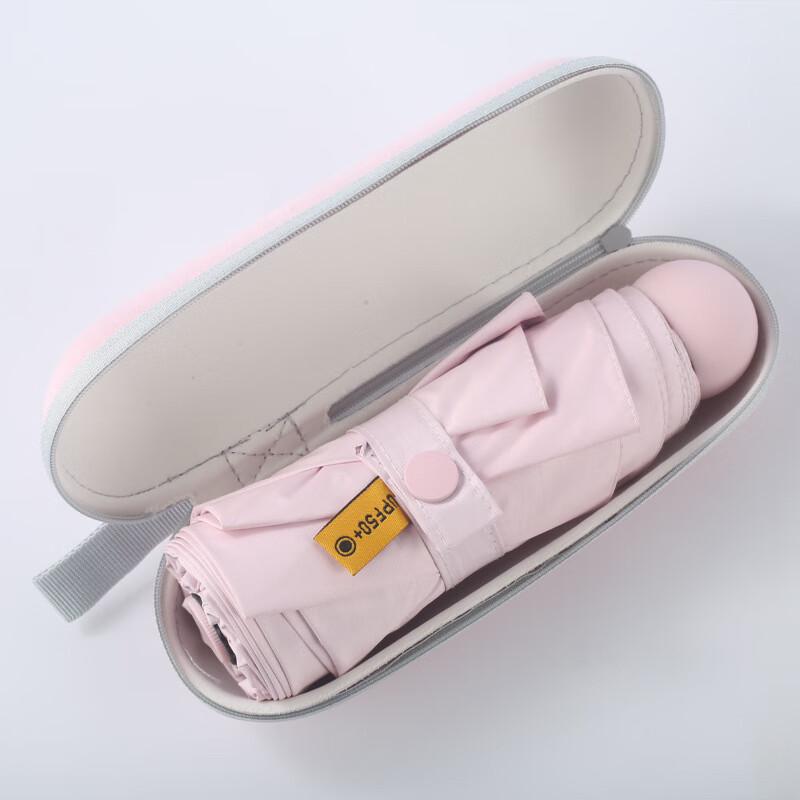 Compact UV Protection Capsule Umbrella