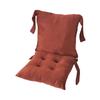 Chair Cushion with Backrest Keep Warm Seat Cushion for Office Bleacher Patio