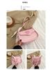2025 Fashion Versatile Heart Patchwork Crossbody Bag - Summer Square Shoulder Style