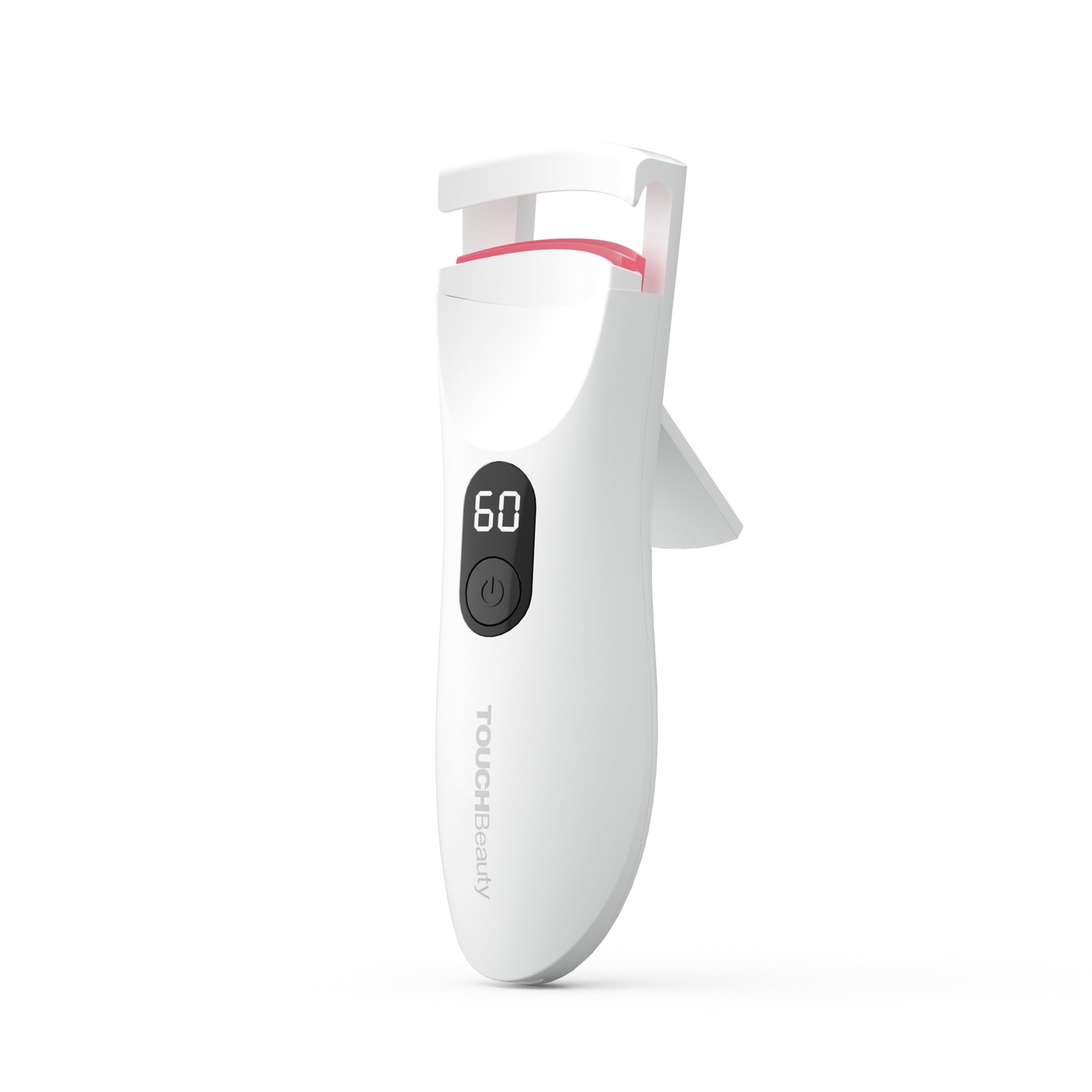 

TOUCHBeauty Hot Eyelash Three Temperature Preheat LCD Burn Lower Eyelash Rechargeable Curler, Long-Lasting, Settings, 5-Second Time, Display,