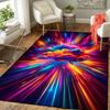 1pc Colorful Clouds Design Area Rug - Soft, Anti-Slip, and Durable Gaming Room Decor for Bedroom
