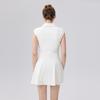 Sleeveless Polo Collar Tennis Jumpsuit: Slim-Fit Sport Skirt for Autumn/Winter