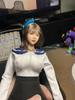 Corpo de Figura de Ação Escala Compatível com Uniforme de Marinheiro Especial de Garota de Ensino Médio Sexy e Traje de Banho de Ginástica e Cabeça Não Longa Metade [TOYBARJAPAN] 1/6