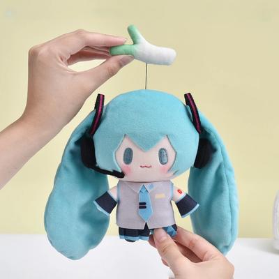 Kawaii Hatsune Miku Vocaloid Plush Toy Cute Kawaii Anime Stuffed Doll With Headwear Soft Plushie For Fans & Collectors Girl