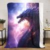 Dragon Throw Blanket All Seasons Soft Comfortable Couch Office Nap Blanket Travel Blanket Festive Gift