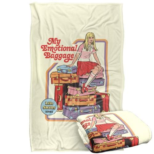Steven Rhodes My Emotional Baggage Soft Touch Blanket
