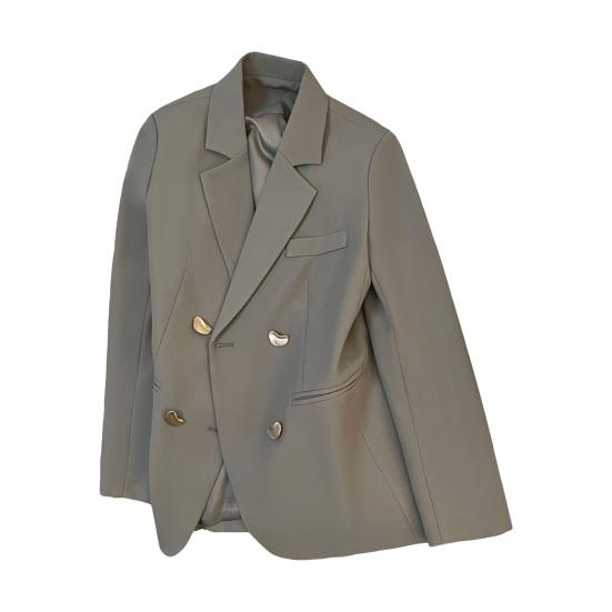 Completo Casual da Donna Giacca Blazer da Donna da Ufficio Moda Vestibilità Ampia Cappotto da Donna Abbigliamento Primavera Autunno