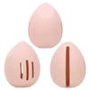 Portable Silicone Makeup Sponge Holder Multi-Hole Eco-Friendly Makeup Sponge Case Khaki Pink White Puff Organizer Box Cosmetic