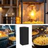 Popcorn Maker Cart Cover Waterproof Popcorn Machine Protective Cover 420D Oxford Cloth Replacement Parts With Windproof Buckles