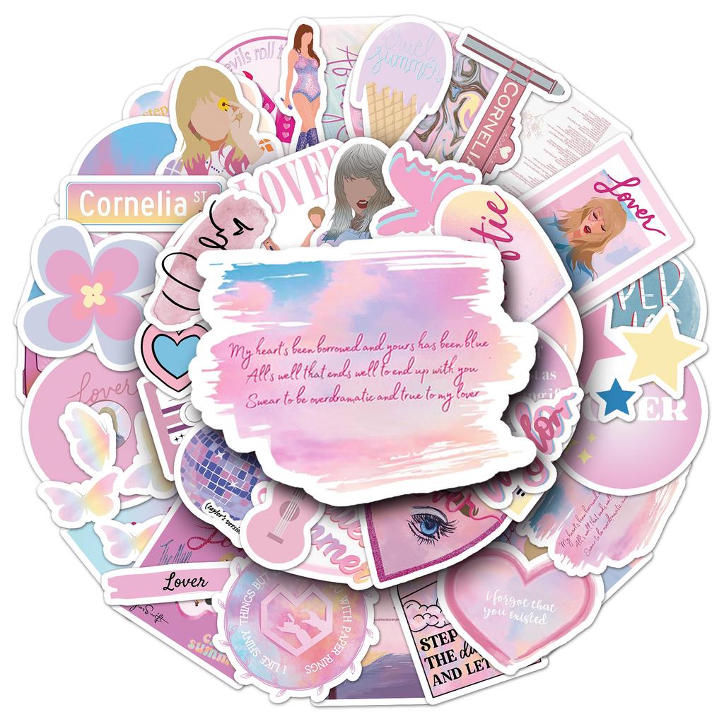 Fun Sticker Pack For Water Bottles, Luggage, Laptop, And Phone Case Decoratio