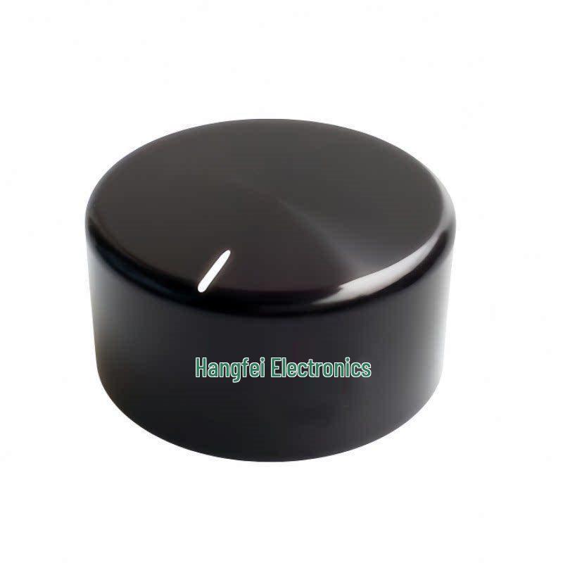 Aluminum Alloy Knurled Volume Knob for Potentiometer & Amplifier (44x22mm)