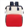 Versatile Outdoor Diaper Backpack with Portable Baby Bed