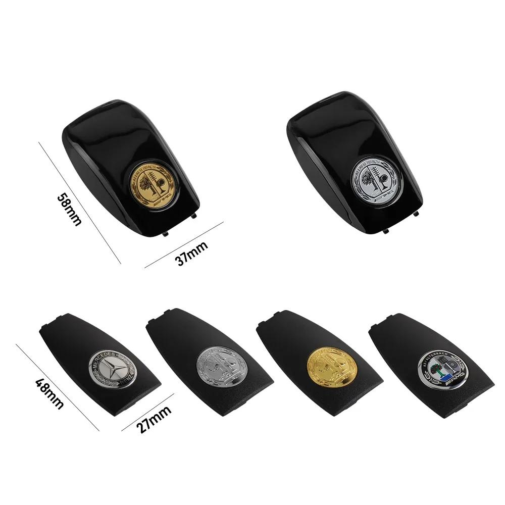 Car Key Remote Accessories Key Case Shell Protective Cover Refit Sticker For Mercedes Benz W204 W205 W211 W212 AMG Smart Fortwo ZSY5