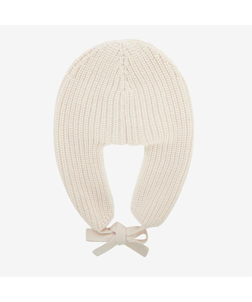 Noseupeiseu Ne3Br56C Women'S Knit Earmuff Beanie Cream