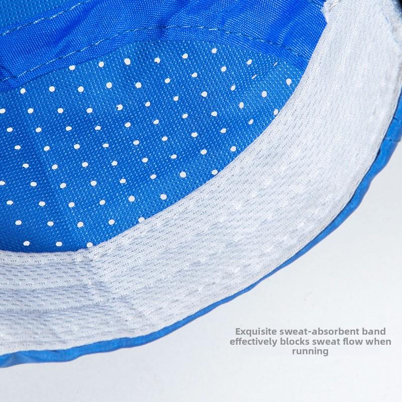 Casquette de Baseball Vintage pour la Course Perforée Séchage Rapide Respirante Imperméable Protection Solaire Chapeau d'Été Impression Bouffante Unisexe