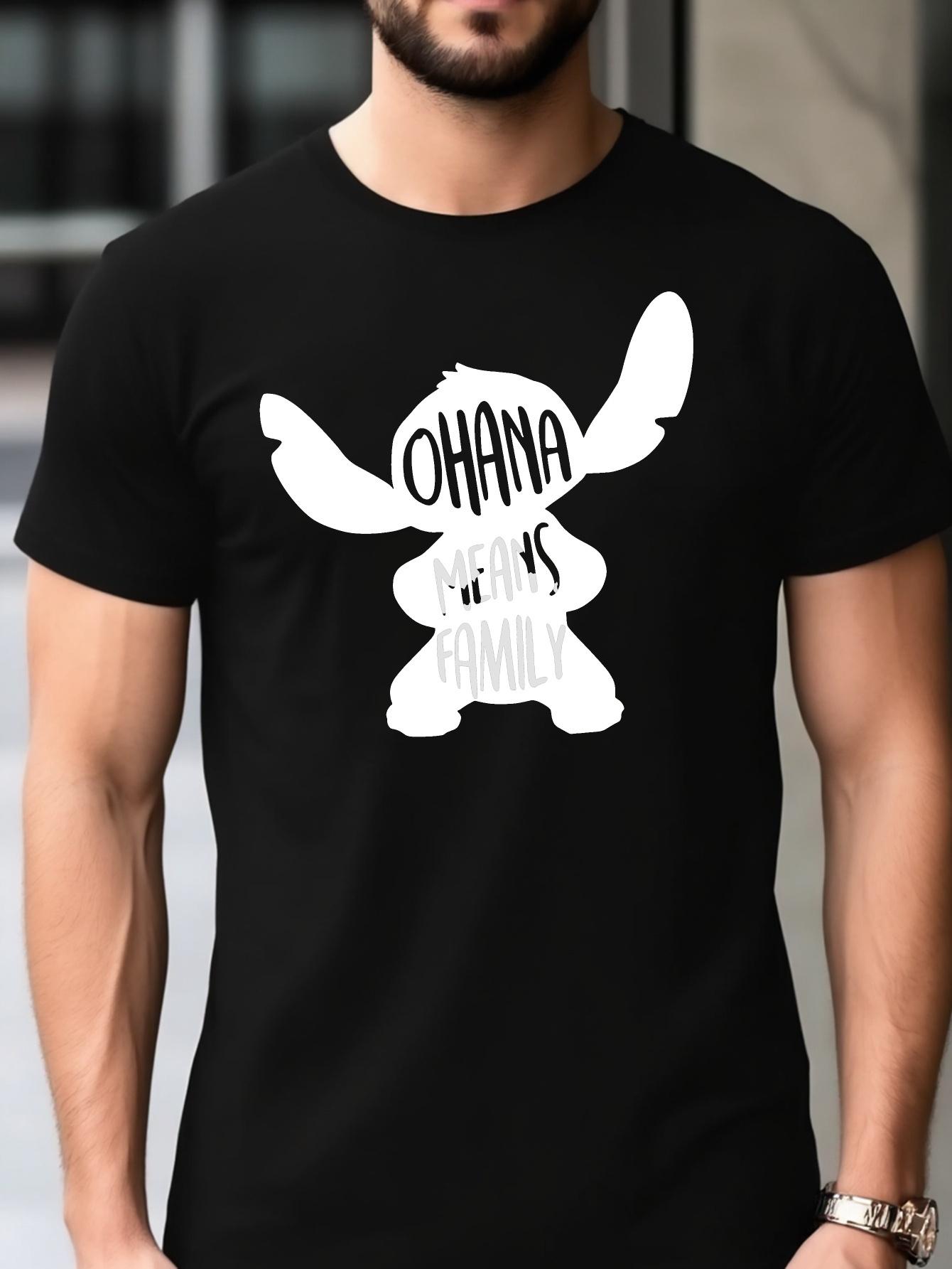 

Ohana Means Family Graphic T-shirt - Cotton Blend XXXXL
