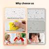 10 Pcs 3D Stereo Foam Texture Painting Diy Handmade Painting Wooden Paddle Sponge Creative Blank Drawing Board