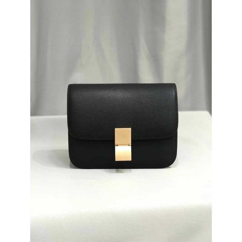 Leather spring and summer new bag women's messenger bag women's box small square bag, women's bag small shoulder tofu bag