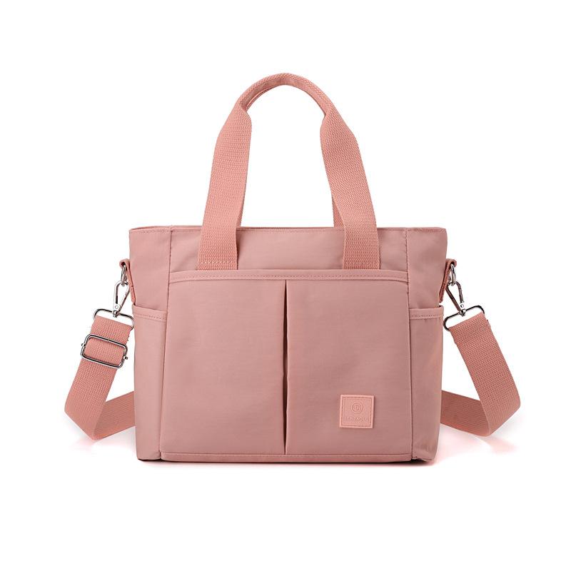 Dámská taška tote s velkou kapacitou Venkovní nylonová taška přes rameno Taška pro matku středního věku Multifunkční taška crossbody pro dojíždění