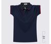 Men's 7XL Summer Polo Shirt - Big Size Cotton Short Sleeve with Turn-Down Collar
