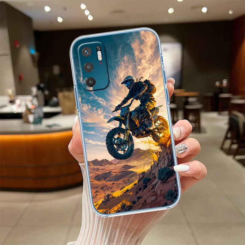 UP38 Motorcycle Racing Transparent Phone Case for Motorola Moto Edge 20 30 40 50 S30 Fusion Ultra Pro Neo Lite + G200 G23