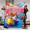 Customiz Name Personality Game Fall Guys Blanket Soft&Warm Office Bed Travel Lunch Break Blanket,Gift All Seasons