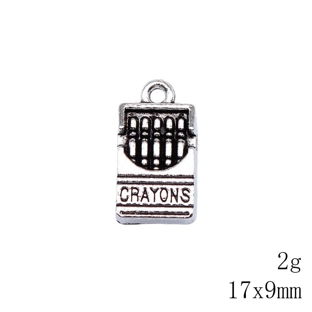 Father's Day Charms Bulk Study Tools Charms Pendant Backpack Bracelet Pendants