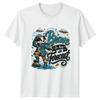 Brave In Any Forecast Badger T-Shirt Cute Cartoon Vintage Nature Lover Gift