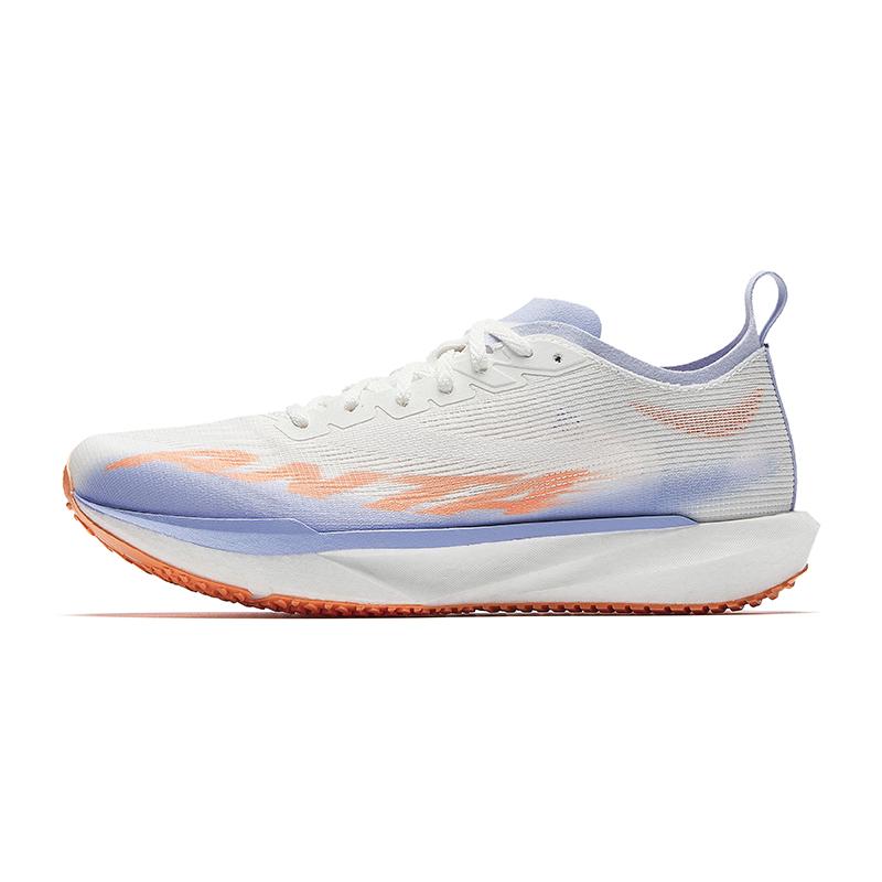 Anta Speed Pioneer Training Running Shoes Women sneaker White Purple Orange 922625593-2 35.5