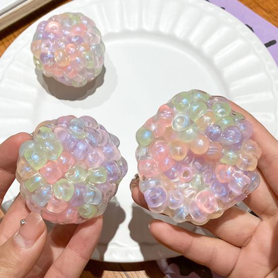 Handmade Stress Relief Balls for Hands Anxiety Relief Squeeze Toy Ergonomic Hand Exercisers for Carpal Tunnel Arthritis Hand Therapy Tool
