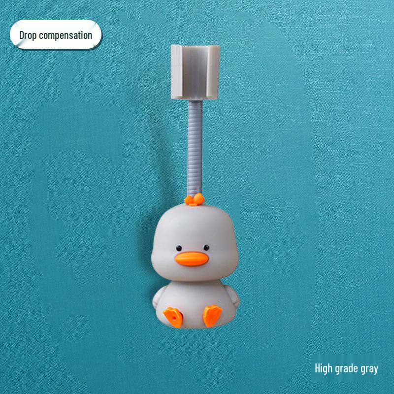 No-Drill Suction Cup Shower Head Holder with Movable Silicone Base