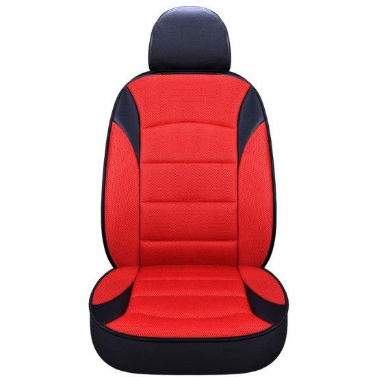 

Универсальный автомобильный стул на переднем сиденье, мягкая дышащая подушка, чехол для интерьера, декор красный