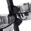 Anti-slip Elevated Durable Dog Bowls Adjustable Height Pet Cat Feeding Dish